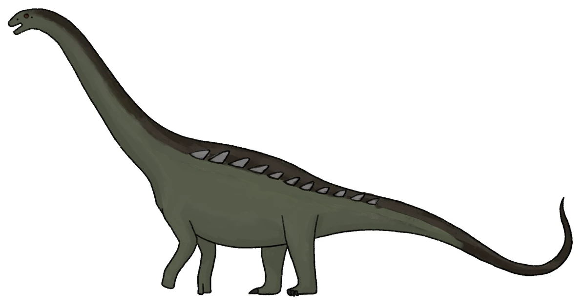 Ilustración paleontológica de Abditosaurus
