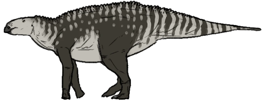 Ilustración paleontológica de Acristavus