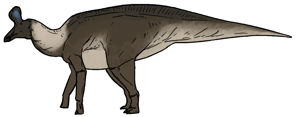 Ilustración paleontológica de Adynomosaurus