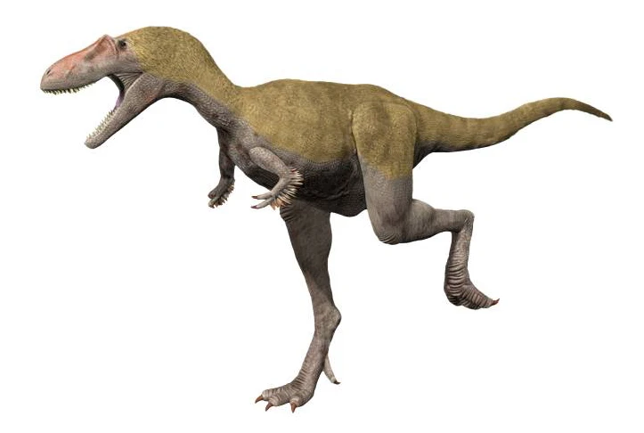 Ilustración paleontológica de Albertosaurus