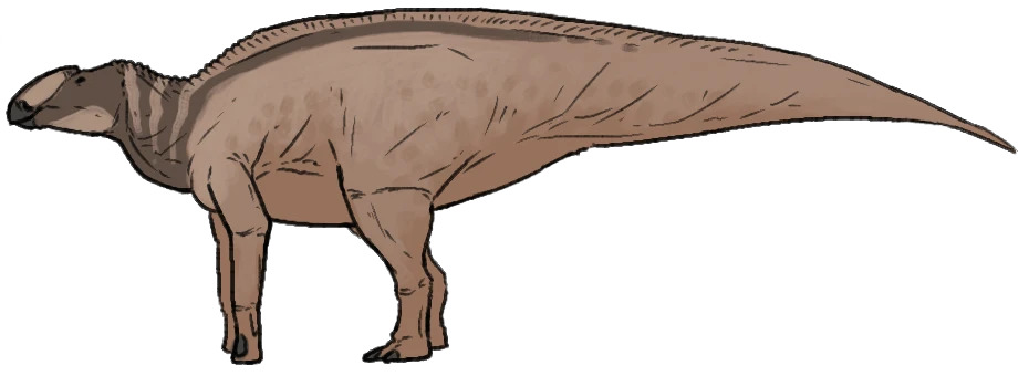 Ilustración paleontológica de Anasazisaurus