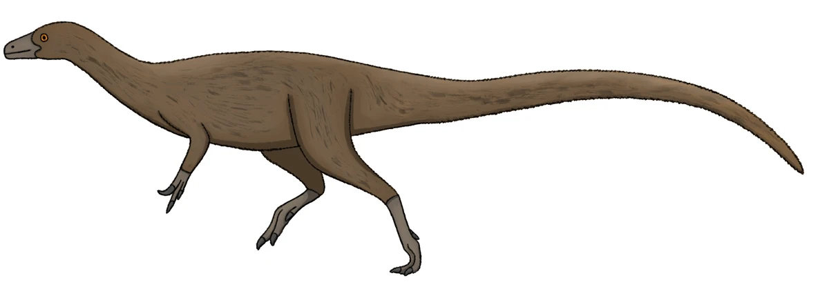 Ilustración paleontológica de Aniksosaurus