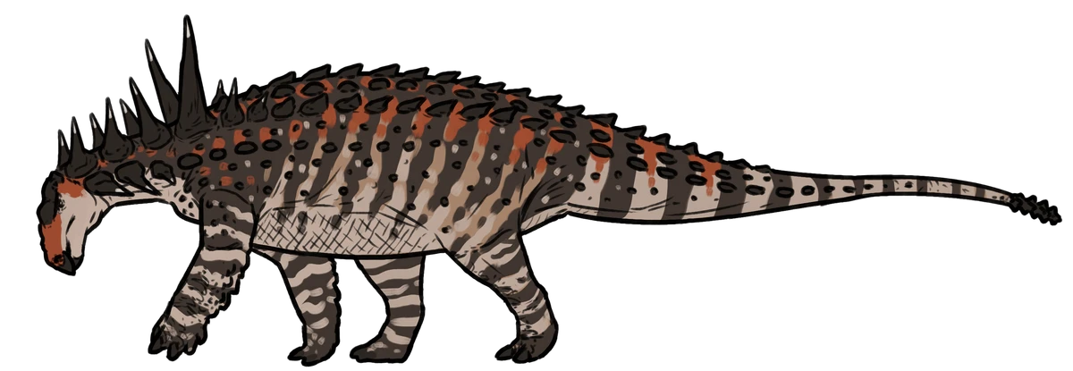 Ilustración paleontológica de Animantarx